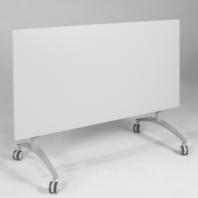 Seitenklapptisch mit Melaminplatte, fahrbar B/H/T: 160x72x80 cm-image