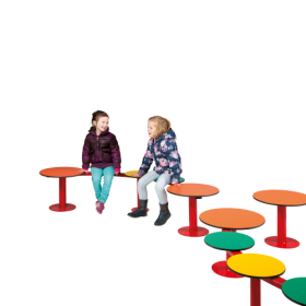 3er Set, Bank mit 5 Sitzen B/H/T: 187x35x70 cm (einzeln), Innenbereich-image