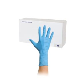 Nitril-Einmalhandschuhe extra lang, 100 Stk., Gr. M