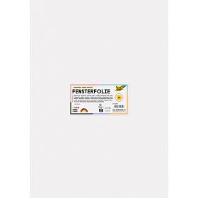 Fensterfolie selbsthaftend, 10 Bogen, farbig sortiert-image