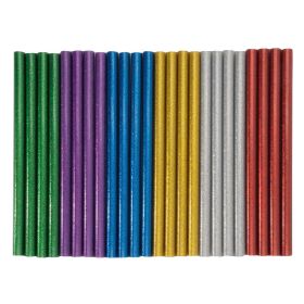 Klebepatronen Glitter Sticks 24er-Set, farb. sortiert-image