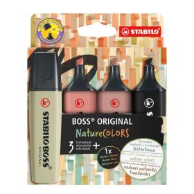Stabilo Boss Nature Colors 4er-Set-image