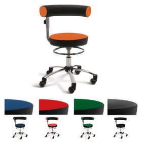 Sanus Gesundheitsstuhl Classic, mit höhenverstellbarer Lehne, Stoffbezug, Farben nach Wahl-image