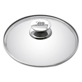Glasdeckel mit Edelstahlrand 28 cm-image
