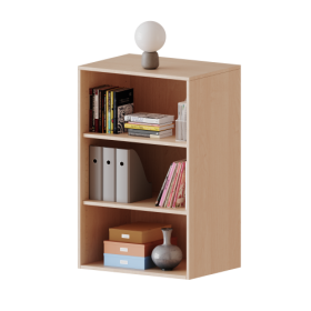 Aufsatzregal für ErgoTray Serie, 3 Ordnerhöhe - Serie evo180 Gesamthöhe 108 cm, Breite 70,3 cm-image