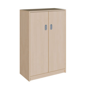 Korpus-Schrank mit 2 Türen in voller Höhe Schränke in 2 Breiten und 3 Höhen, 2 Türen in Korpushöhe, mit Einlegeböden-image