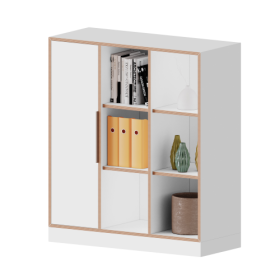 qickly® Schrank, 3 Ordnerhöhen, 1 Tür B/H/T: 104,2x110,5x42,6 cm-image