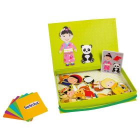 Magnetic Game Kinder und Tiere der Welt-image