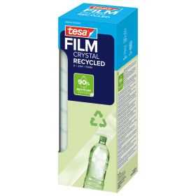 tesa Film Crystal Recycled, 33 m x 19 mm, Pack à 8 Stück-image