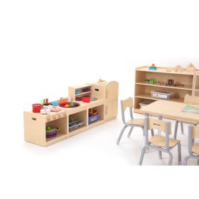 Spielküche Owlaf für Krippenkinder - Schrank-image
