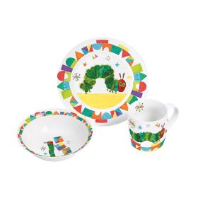 Frühstücksset Raupe Nimmersatt, 3-teilig-image