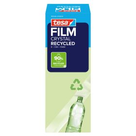 tesa Film Crystal Recycled, 33 m x 19 mm, Pack à 8 Stück-image