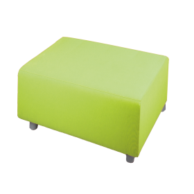 Sofa mit Lehne, Stoffbezug, Sitzhöhe 43 cm auf verschiedenen Grundflächen, H/T: 73x72 cm, Stoff schwer entflammbar-image