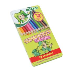 Jolly Buntstift Supersticks classic Kinderfest, 12er Sortiment-image
