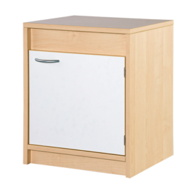 Puppenkühlschrank mit Innenausstattung B/H/T: 47x56x36 cm, als Spielmöbel-image