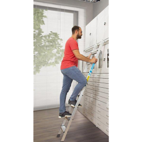 Leiterzarge zur Aufnahme einer Leiter - Serie evo180 Gesamthöhe 15 cm-image
