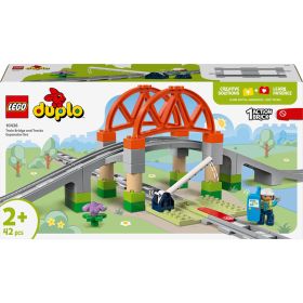 Duplo Eisenbahnbrücke + Schienenerweiterungsset-image