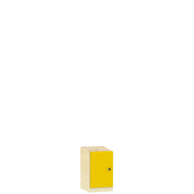 Schließfachschrank Serie SFS, einreihig B/H/T: 81,7x120x50 cm, 1x1 Fach-image