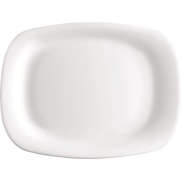 Rechteckplatte Grangusto 21,7 x 16,3 cm, weiß-image