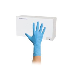 Nitril-Einmalhandschuhe extra lang, 100 Stk., Gr. L