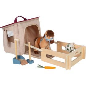 Pferdespielset Pferdestall mit Zubehör-image