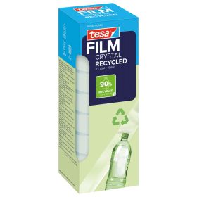 tesa Film Crystal Recycled, 33 m x 19 mm, Pack à 8 Stück-image