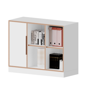 qickly® Schrank, 2 Ordnerhöhen, 1 Tür B/H/T: 104,2x74,3x42,6 cm-image