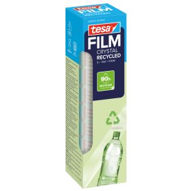 tesa Film Crystal Recycled, 10 m x 19 mm, Pack à 8 Stück-image