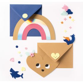 Filz Streudeko Happy Shapes, 170-tlg.-image