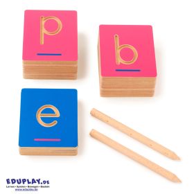 Buchstaben und Wörter erfahren/fühlen-image