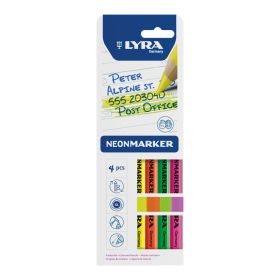 Neonmarker 4er-Sortiment-image