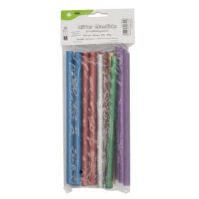 Klebepatronen Glitter Sticks 24er-Set, farb. sortiert-image