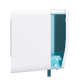 Satino Doppelrollen Toilettenpapierspender, weiß-image