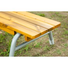 Outdoor Bank stapelbar, 120 x 28 x 26 cm, 2er-Set-image