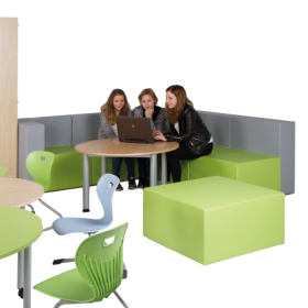 CUBE "Big Sofa" Set bestehend aus 6 Teilen B/H/T: 75x40x75 cm / 40x40x75 cm, Sitzhöhe 40 cm-image