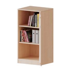 Schrank, 3 Ordnerhöhen - Serie evo180 B/H/T: 60x118x40 cm, 1 Tür, abschließbar, Tür öffnet nach rechts, mit Sockel (81 mm)-image