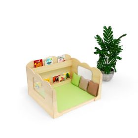 Lese- und Kuschelecke mit Bücherregal-image