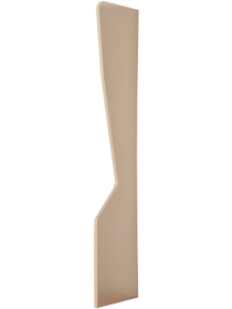 Seitenwange für Komplettgarderoben B/T: 2x40 cm, einfache Seitenwange für Komplettgarderoben, Anordnungsvarianten: links, rechts oder mittig-image