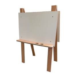 Staffelei, höhenverstellbar Staffelei für Kinder, inkl. Foldback-Klammern-image