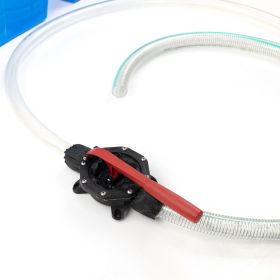 Pumpe mit Schlauch + Wasserboxen (2 Stück á 30 L)-image