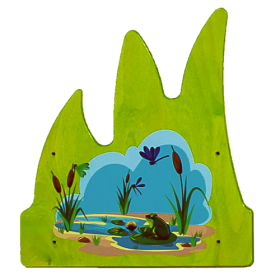 Wandspiel Motiv "Wiese 1", B/H/T: 33,3x37,5x4 cm-image