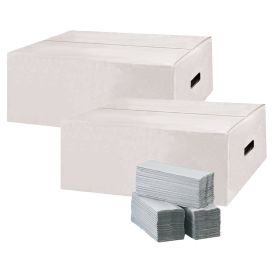 2x Papierhandtücher Zick-Zack krepp 1lg., 5000 Blatt-image