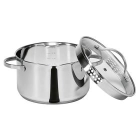 Kochtopf mit Ausguss, 1,5 l, Ø 16 cm, Edelstahl-image