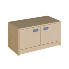 Korpus-Schrank mit 2 Türen B/H/T: 78x40x40 cm-image