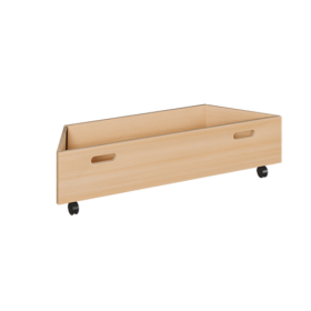 Rollkasten für Spielpodest Trapez Rollkasten Trapez, B/H/T: 117/70x36x36 cm, Multiplex Birke-image