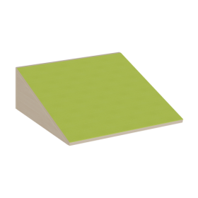 Aufgang Rampe mit Linoleum-Deckplatte B/T: 70x70 cm, als geneigte Ebene, Rampenhöhe wählbar-image