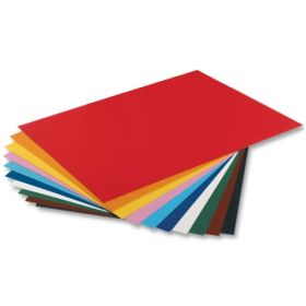Tonpapier, 130 g/m², 50 x 70 cm, 10 Bogen farbig sortiert-image