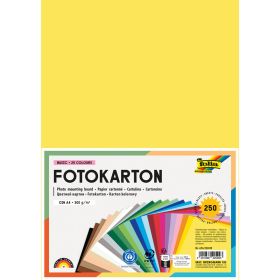 Fotokarton Sortiment A4, 250 Blatt, 25 Farben-image