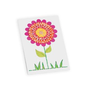 Stickkarton 350 g/m², 48 Blatt, 8 Motive, 11 x 17 cm, weiß-image
