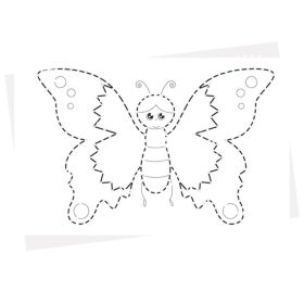 Stickkarton 350 g/m², 48 Blatt, 8 Motive, 11 x 17 cm, weiß-image